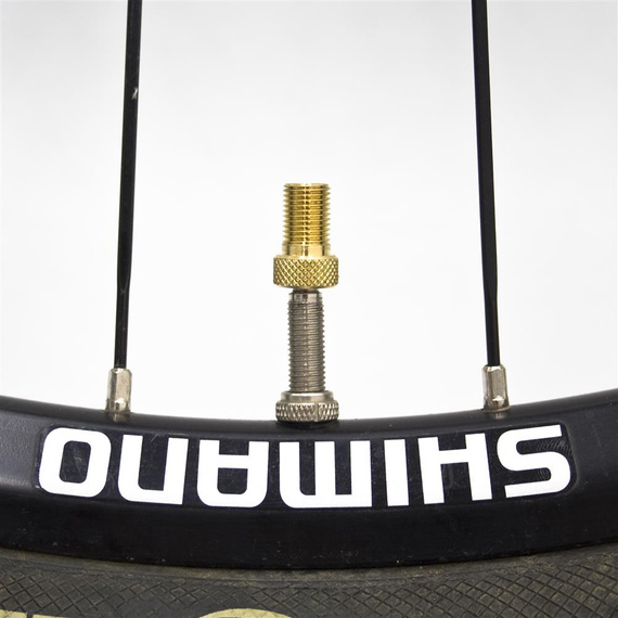 Adapter Presta / Schrader na Auto do pompowania roweru na stacji benzynowej - 5 sztuk