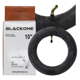 Dętka BlackOne 10" x2.5/2.75 AV- 90/45° (grubość 2.25mm) do hulajnóg elektrycznych