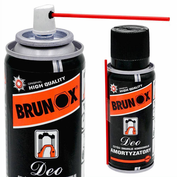 4x Brunox TS Deo do amortyzatorów 100 ml