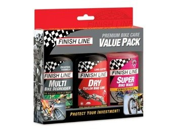Zestaw do czyszczenia napędu rowerowego Finish Line Premium Bike Care