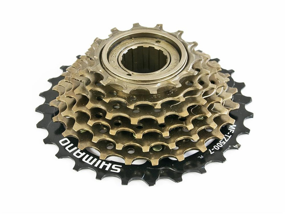 Wolnobieg nakręcany Shimano Tourney MF-TZ500 7 rz. 14-28 + klucz DX-9715A 
