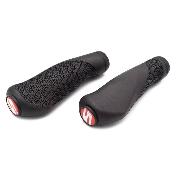 Chwyty kierownicy profilowane Sram Comfort Grips czarne, 133mm