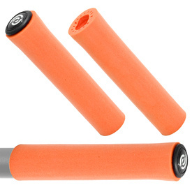 Chwyty Bikeribbon Silicone MTB Grip Extralite 3006 pomarańczowe