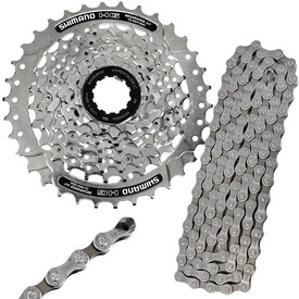 Zestaw Kaseta rowerowa Shimano Acera CS-HG41 8 rz. 11-34 + łańcuch CN-HG40