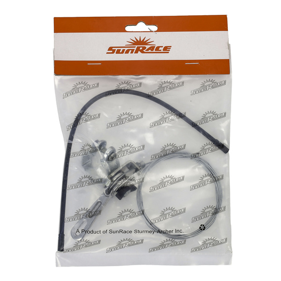 Dźwignia przerzutki Sunrace SLR03 płynna z obejmą na ramę 28,6 mm