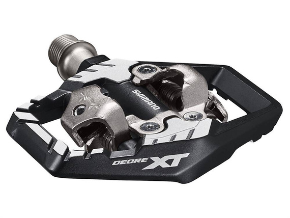 Pedały Shimano XT PD­M8120 SPD,  obustronne, z blokami jednokierunkowymi