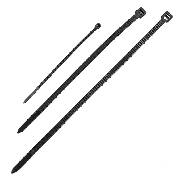 Opaski zaciskowe NEO-Tools Extreme MIX 2,5x100 mm - 4,4x120 mm - 4,8x200 mm, 75 szt., czarne