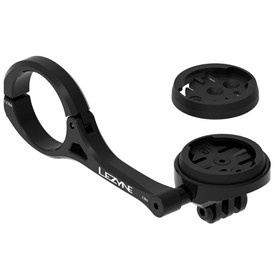 Uchwyt na kierownicę Lezyne Forward Mount do licznika Garmin, Wahoo, GoPro, czarny