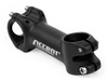 Wspornik kierownicy  Plain  1-1/8" / 100mm / 10° / 25.4mm, czarny piaskowany