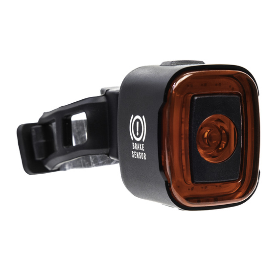 Lampka tylna Author CUBUS BRAKE 70, COB LED + XPE LED, 70lm, USB