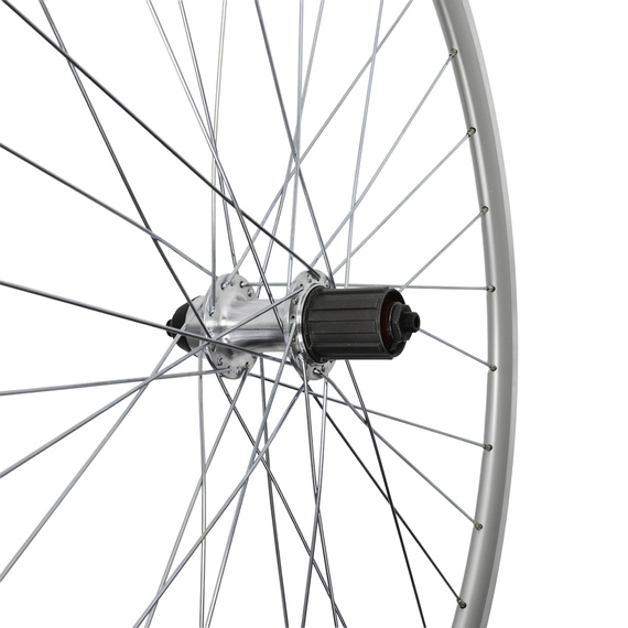Koło tył 700C/28"  JOYSTAR-RD12R szosa, srebrne, QR, 32H