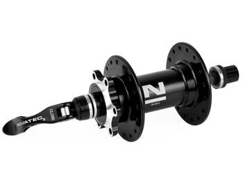 Piasta przednia Novatec NT-D041SB, QR, 9mm, 2SB, 36H, czarna