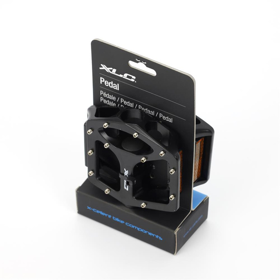 OUTLET Pedały platformowe aluminiowe XLC PD-M10, czarne