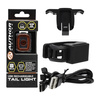 Lampka tylna Author CUBUS BRAKE 70, COB LED + XPE LED, 70lm, USB