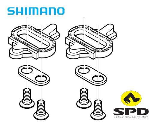 Bloki pedałów Shimano SM-SH51, jednokierunkowe wypinanie