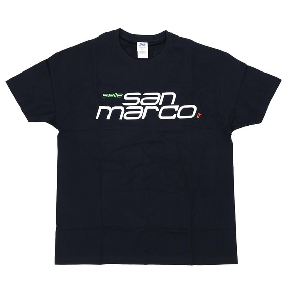 Koszulka z krótkim rękawem, T-Shirt Selle San Marco DIMA, czarna, rozmiar L