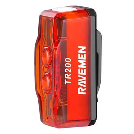 Lampka tylna Ravemen TR200, 200 lumenów, czujnik hamowania, auto on/off, USB-C