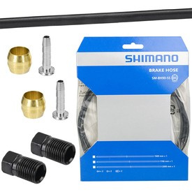 Przewód hamulcowy hydrauliczny Shimano Deore SM-BH90-SS 1000 mm przód czarny