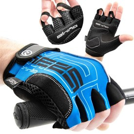 Rękawiczki El Nino czarno-niebieskie XXL