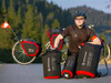 Worek EXTRAWHEEL SAILOR czarno-czerwony 40L POLYESTER