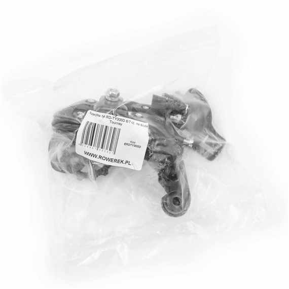 Przerzutka tylna Shimano Tourney RD-TY300D, 6/7/8-rzędów, 34T