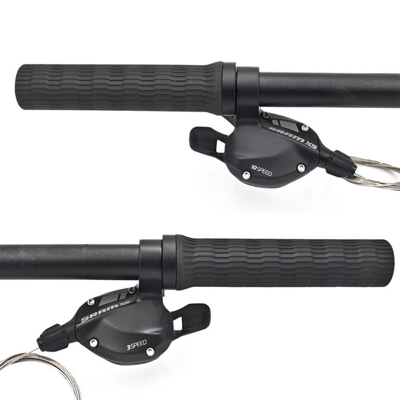 Zestaw manetek przerzutki Sram X5, 3x10-rz, 1:1, Trigger Shifter