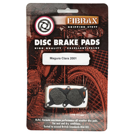 Klocki hamulcowe pół-metaliczne Fibrax ASH967 do hamulców Magura Clara 2001-2006, Louise 2002-2006