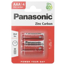 Baterie Panasonic (paluszki) R03/AAA 1,5 V 4 szt