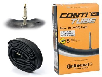 Dętka Continental Race 28 Light 20/25-622/630, 27" - 28" x 0.75" - 1.0", wentyl presta 60 mm