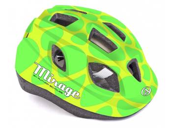 Kask Author Mirage żółto-zielony