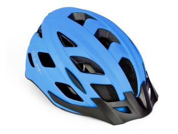 Kask Author Pulse LED X8 58-61, niebieski fluo