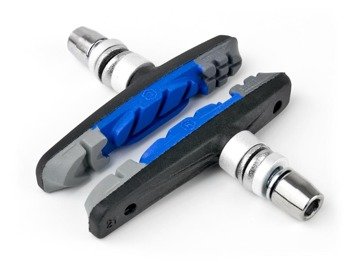 Klocki hamulcowe Accent V-Brake 3-Function grafitowo-niebiesko-czarne