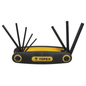 Klucze Topex Torx T9-T40, zestaw 8 szt.