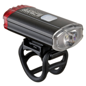 Lampa przód-tył na kask, Author DoubleShot 250/12 lm USB czarna