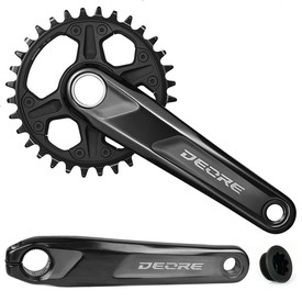 Mechanizm korbowy Shimano Deore Fc-M6100-1 12-rzędowy, 52mm, 32T, 170mm