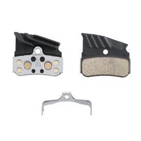 Okładziny / klocki hamulcowe Shimano metaliczne N04C-MF z radiatorem i sprężyną XTR, XT, SLX