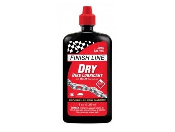 Olej do łańcucha Finish Line Dry Lube 240 ml, Non-Stic Ceramic, z azotkiem boru