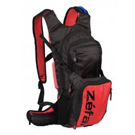 Plecak Zefal Hydro Enduro 11L, 3L bukłak, czarno-czerwony
