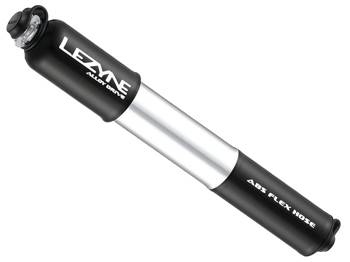 Pompka Lezyne Alloy Drive M, 90psi, czarno - srebrna