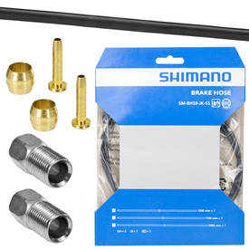 Przewód hamulcowy hydrauliczny Shimano SM-BH59 1000 mm przód czarny