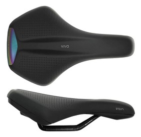 Siodelko Selle Royal Vivo Classic, unisex, Athletic 45 st., czarne