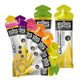 ZESTAW Żele energetyczne SIS GO Isotonic Energy 60 ml,różne smaki - 10 sztuk