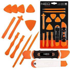 Zestaw otwieraków Neo Tools, 13 elementów, do naprawy telefonów, tabletów