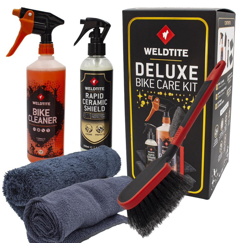 Zestaw do czyszczenia roweru Weldtite Deluxe Bike Care Kit, powłoka ...