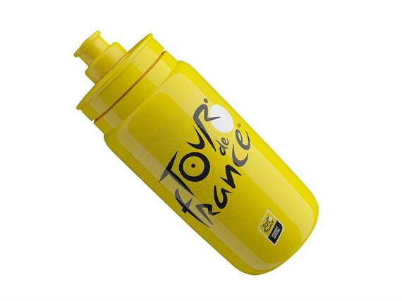 Bidon Elite FLY Teams 2021 Tour de France Iconic żółty 550 ml
