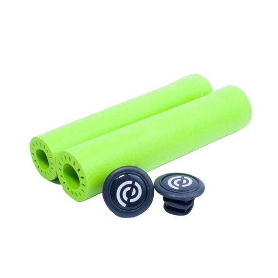 Chwyty Bikeribbon Silicone MTB Grip Extralite 3007 zielone