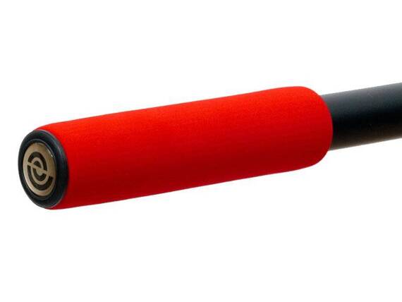 Chwyty rowerowe Bike Ribbon EVA Grip 130 mm czerwone 