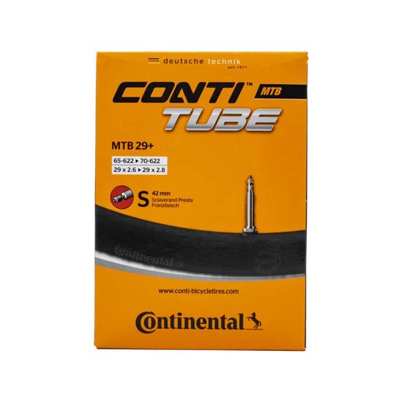 Dętka Continental MTB 29+ presta (42 mm), 29" x 2,6" - 2.8" (65/70-622)