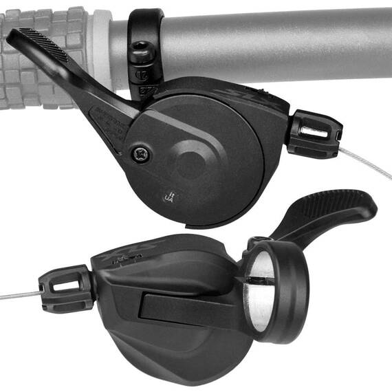 Dźwignia przerzutki Shimano SLX SL-M7100, 2-rzędowa, lewa, mono