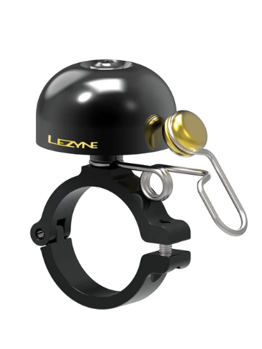 Dzwonek Lezyne Classic Brass Bell, czarny 
